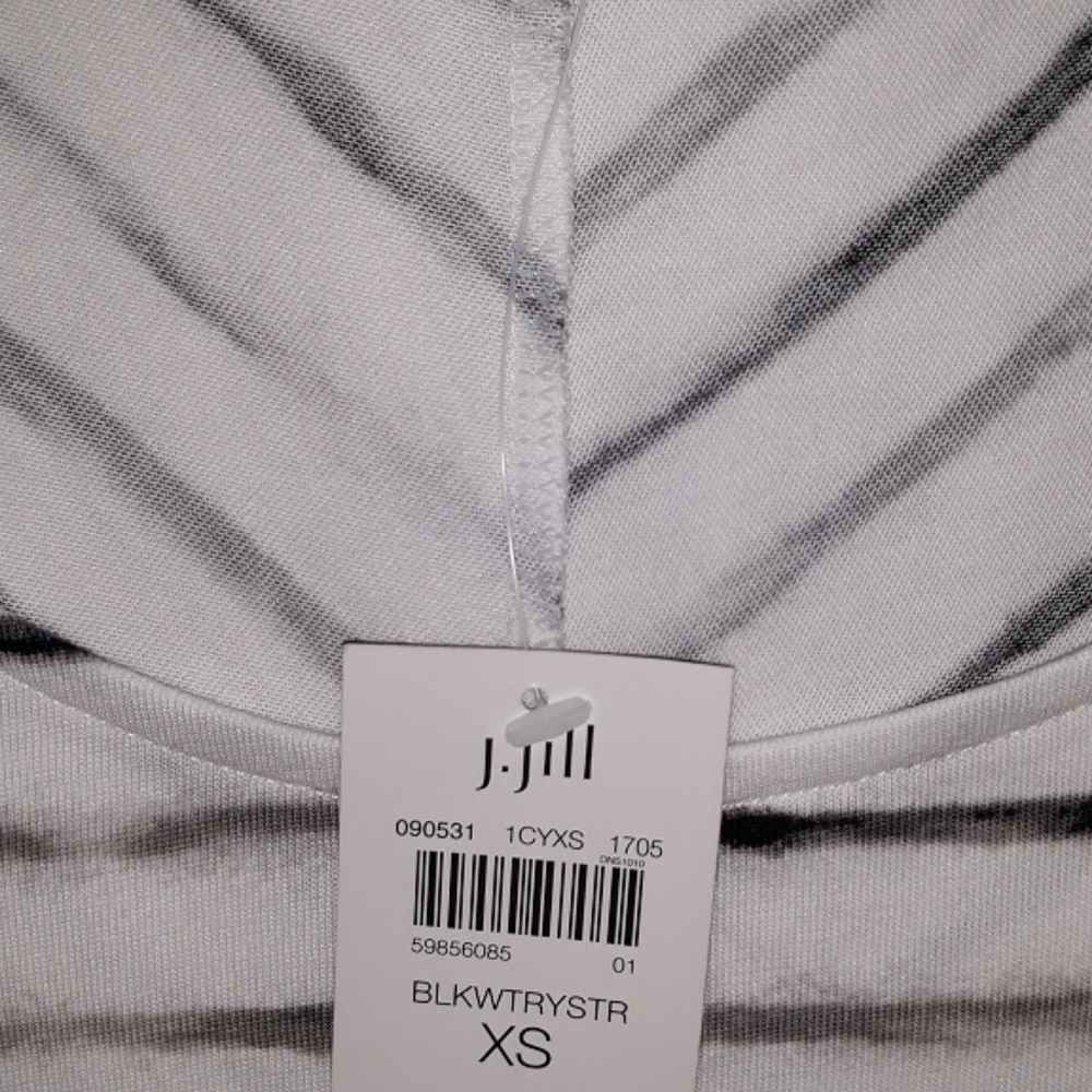 J.Jill | 🎉HP Watercolour Stripes Tunic - Picture 4 of 6